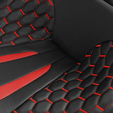 C.C. RIDER Touring Seat 2 Up Seat Driver Passenger Seat Homeycomb For Harley CVO Road Glide Electra Glide Street Glide Road King, 2009-2023