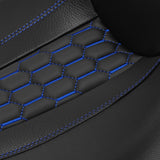 C.C. RIDER Touring Seat 2 up Seat Driver Passenger Seat Honeycomb Stitching For Harley Touring Street Glide Road Glide Electra Glide, 2008-2023