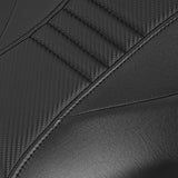 C.C. RIDER YZF R1 Front And Rear Seat For YAMAHA YZFR1 Black Carbon Fiber Stitching, 2015-2024