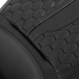C.C. RIDER Touring Seat 2 Up Seat Driver Passenger Seat Homeycomb For Harley CVO Road Glide Electra Glide Street Glide Road King, 2009-2023