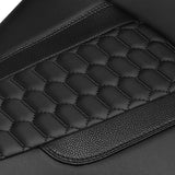 C.C. Rider BMW R18B R18 Transcontinental One Piece Seat Rider Passenger Seat Pillion Cushion Honeycomb Stitching, 2020-2024