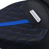 C.C.RIDER Softail Seat Two Piece 2 Up Seat Lattice Stitching For Harley Softail Breakout FXBR FXBRS, 2018-2025
