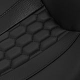 C.C. RIDER Touring Seat 2 up Seat Driver Passenger Seat Honeycomb Stitching For Harley Touring Street Glide Road Glide Electra Glide, 2008-2023