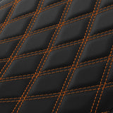 C.C. RIDER Honda Rebel 300 Rebel 500 CMX300 CMX500 Front And Rear Seat Lattice Stitiching, 2017-2024