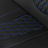 C.C. RIDER Touring Seat 2 Up Seat Driver Passenger Seat Honeycomb Stitching For Harley CVO Road Glide Electra Glide Street Glide Road King, 2009-2023
