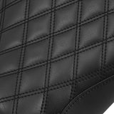 C.C. RIDER Ninja650 EX650 Z650 Front And Rear Seat For Kawasaki Black Diamond Stitch, 2017-2019