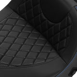Heated Seat C.C. RIDER Touring Seat 2 Up Seat Driver Passenger Seat For Harley CVO Road Glide Electra Glide Street Glide Road King, 2009-2023