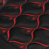 C.C.RIDER Kawasaki Z900RS ERGO Seat Genuine Z900RS Cafe 2 up Seat Black Red Fire Pattern, Kawasaki Z900RS 2018-2025