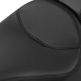 C.C. RIDER Softail Seat Two Piece 2 Up Seat Low Profile Driver Solo Seat Passenger Seat For Harley Softail Fat Boy Cross Bones, 2006-2017