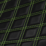 C.C.RIDER Kawasaki Z900RS ERGO Seat Genuine Cafe 2 up Seat Black Green Lattice Stitch Fits Kawasaki Z900RS 2018-2025