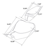 C.C. RIDER Z900 Front And Rear Seat Black Fit For Kawasaki Z900, 2017-2024