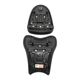 C.C. RIDER GSX-R1000 Front And Rear Seat Fit For SUZUKI GSXR1000 Black Carbon Fiber Stitching, 2007, 2008