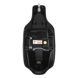 C.C. RIDER Touring Seat 2 Up Seat Driver Passenger Seat Extended Reach Tall Boy Seat Carbon Fiber Pattern, 2009-2023