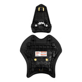 C.C. RIDER YZF R6 Front And Rear Seat Black Lattice Stitching For YAMAHA YZFR6 Black, 2017-2022