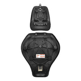 C.C.RIDER Softail Passenger And Driver Seat Lattice Stitching Two Piece Seat  For Harley Fatboy 114 FLFB FLFBS, 2018-2025