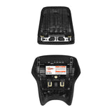 C.C. RIDER CBR600RR Two Piece Seat Black Diamond For Honda CBR600RR, 2003-2004