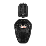 C.C. RIDER Sportster Seat 2 Piece Reach Seat Driver And Passegner Seat Orange Trimming Fit For Harley Nightster RH975 2022-Later