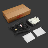 C.C. RIDER YZF R1 Front And Rear Seat For YAMAHA YZFR1 Black Lattice Stitching, 2000-2001