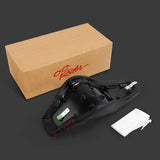 C.C. RIDER Softail Seat Low Rider S Low Rider ST Driver Passenger Seat Black Fit For Low Rider FXLR FXLRS FXLRST 2018-2024