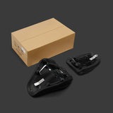 C.C.RIDER Softail Seat Two Piece 2 Up Seat Alcantara Leather For Harley Softail Breakout FXBR FXBRS, 2018-2025