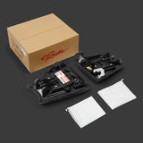 C.C. RIDER CBR600FS CBR600FR CBR600F4i One Piece Seat Black Lattice For Honda, 2001-2003