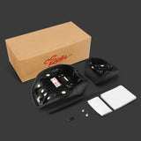 C.C. RIDER Touring Seat Two Piece 2 Up Seat Driver Solo Seat Passenger Seat Black For CVO Street Glide CVO Road Glide, 2023-2025