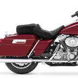 Gel Seat C.C. RIDER Touring Seat 2 Up Seat  Driver Passenger Seat For Harley CVO Road Glide Electra Glide Street Glide Road King Honeycomb, 1997-2007
