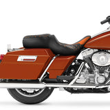 C.C. RIDER Touring Seat 2 Up Seat  Driver Passenger Seat For Harley CVO Road Glide Electra Glide Street Glide Road King Honeycomb, 1997-2007