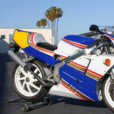 C.C. RIDER NSR250 NSR250SE NSR250SP One Piece Seat Black For Honda NSR250, 1994-1997