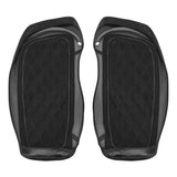 C.C. RIDER Saddlebag Lid Covers Diamond Stitching Protect Saddlebags For Harley Touring CVO Street Glide CVO Road Glide 2023-2024