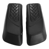 C.C. RIDER Saddlebag Lid Covers Lattice Stitching For Harley Touring Street Road Glide 2014-2023