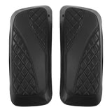 C.C. RIDER Saddlebag Lid Covers Lattice Stitching For Harley Touring Street Road Glide 2014-2023