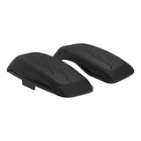 C.C. RIDER Saddlebag Lid Covers Fire Stitching For Harley Touring Street Road Glide 2014-2023