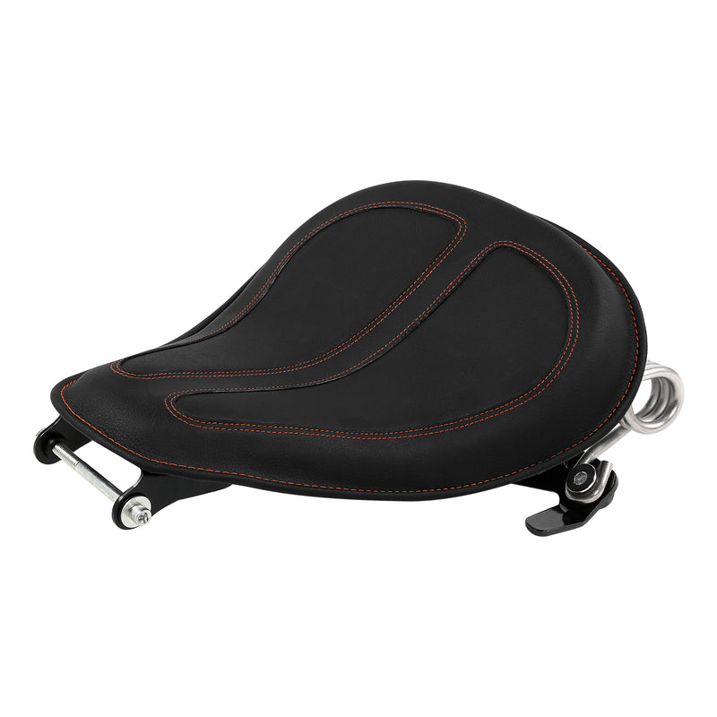 C.C. RIDER Sportster Seat Solo Spring Seat Torsion Type Motorcycle Solo Seat Iron 883 Iron 1200 Bobber Seat Chopper Seat 2004-2024