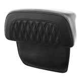 C.C. RIDER Touring Seat Two Piece 2 Up Seat Driver Solo Seat Passenger Seat Black Lattice Stitching For CVO Street Glide CVO Road Glide, 2023-2025