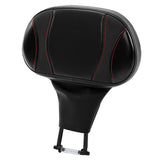 C.C. RIDER Rider Backrest 2 Up Seat Driver Backrest Pad For Harley Touring CVO Street Glide Road Glide Electra Glide Road King, 1988-2023