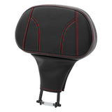 C.C. RIDER Rider Backrest 2 Up Seat Driver Backrest Pad For Harley Touring CVO Street Glide Road Glide Electra Glide Road King, 1988-2023