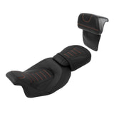 C.C. RIDER Razor Chopped Pack Trunk Backrest Passenger Backrest Pad For Harley Touring CVO Road Glide Street Glide Road King, 2014-2023