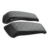 C.C. RIDER Saddlebag Lid Covers Lattice Stitching Protect Saddlebags For Harley Touring Street Glide Road Glide 2014-2024