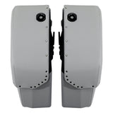 C.C.RIDER Detachables Saddlebags Brass Trimming Harley Softail FatBoy 114 Breakout 114 FLFB FLFBS FXBR FXBRS, 2018-2024