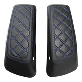 C.C. RIDER Saddlebag Lid Covers Lattice Stitching Protect Saddlebags For Harley Touring Street Glide Road Glide 2014-2024