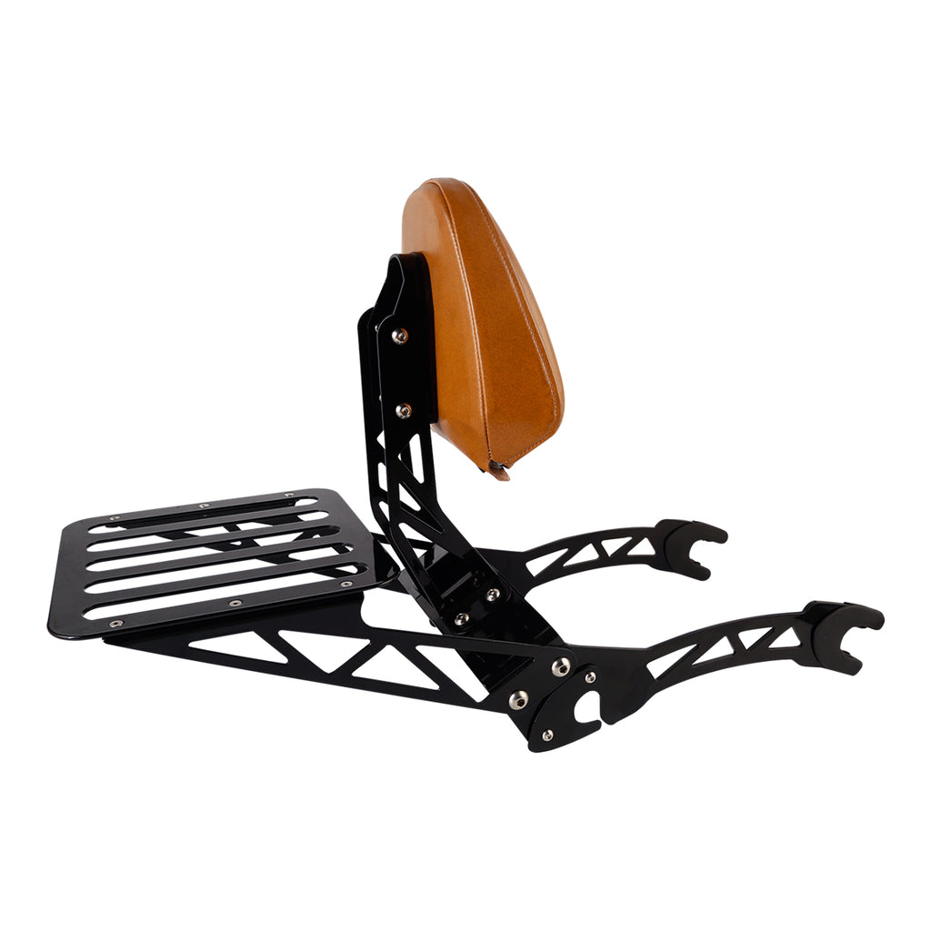 Passenger Sissy Bar Backrest Luggage Rack Fits For Indian Scout Sixty Scout ABS 2015-2020