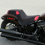 C.C. RIDER Softail Step Up Seat 2 Up Seat For Softail Standard Street Bob FXBB Standard FXST, 2018-2023