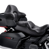 C.C. RIDER King Passenger Backrest King Tour Pack Trunk Backrest Vegas For Touring Road Glide Electra Glide Street Glide Road King, 2014-2023