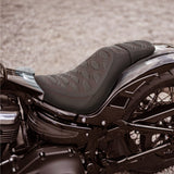 C.C. RIDER Softail Seat 2 up Driver And Passenger Seat Chopper Seats Street Bob 114 FXBB 2018-2024