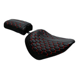 C.C. RIDER Softail Seat Driver And Passenger Seat 2 Up Seat For Street Bob Softail Standard FXBB FXST 2018-2024