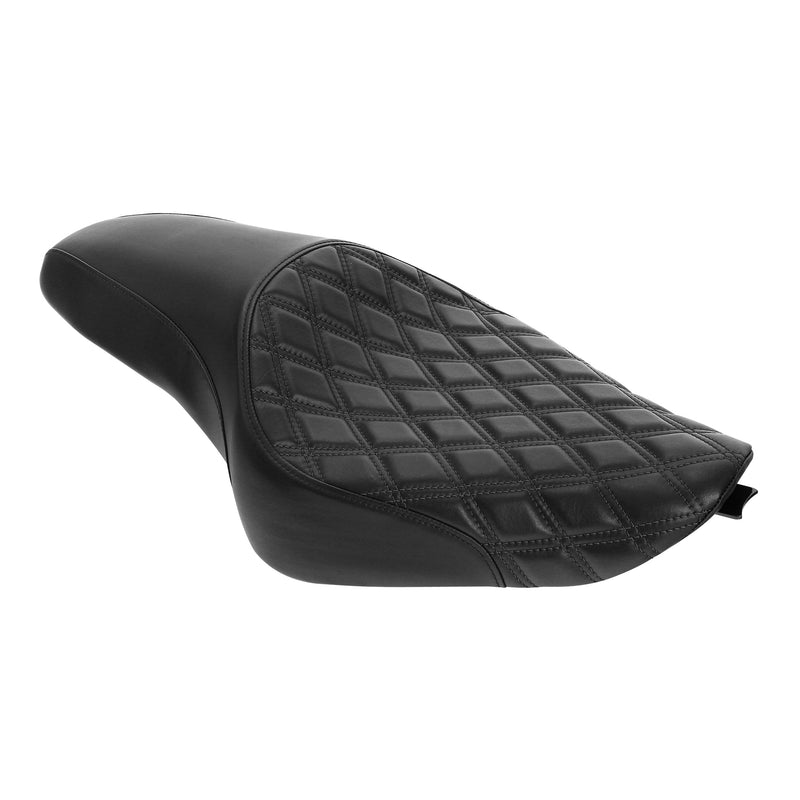 C.C. RIDER Sportster Seat 2 up Seat Iron 883 Iron 1200 XL883 XL1200 Bobbor Seat, 2004-2023