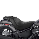 C.C. RIDER Softail Seat 2 up Driver And Passenger Seat Chopper Seat Black For Street Bob 114 FXBB 2018-2024
