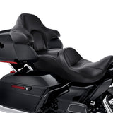 C.C. RIDER King Passenger Backrest King Tour Pack Trunk Backrest King For Touring Road Glide Electra Glide Street Glide Road King, 2014-2023