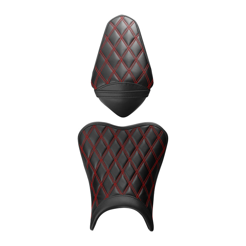 BEE フロント用シート/バックレストシート/RED xBlack